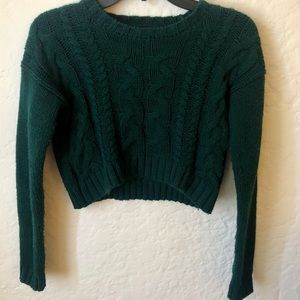 UO cropped sweater